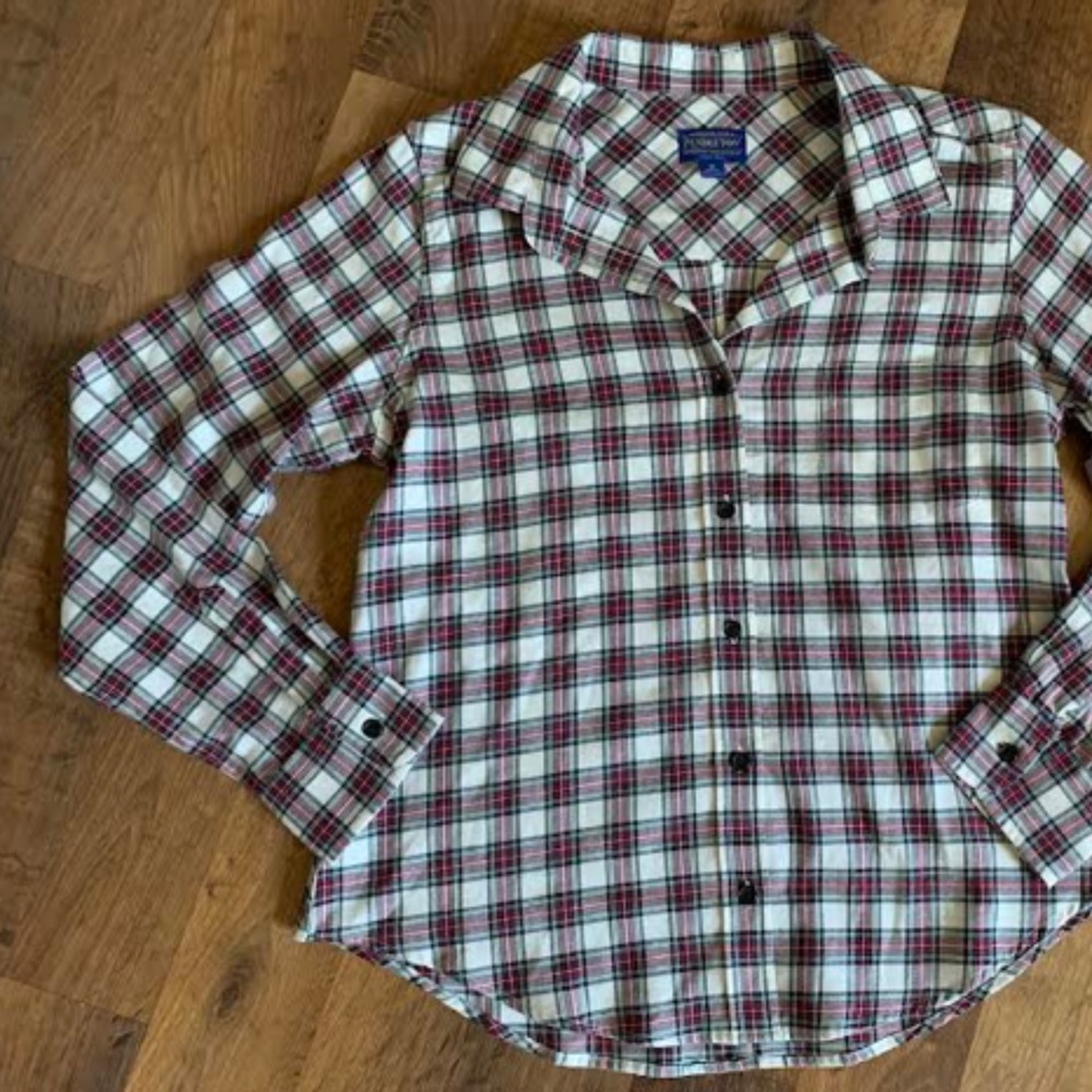 Pendleton Plaid Button Down - Picture 2 of 14